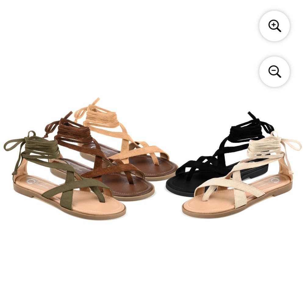Brand new , never worn, ankle strap